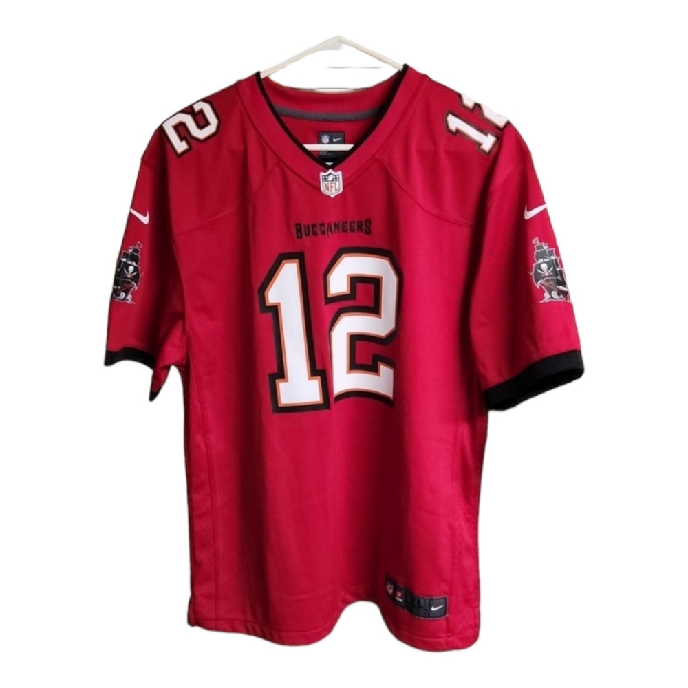 XL Youth Tampa Bay Buccaneers Tom Brady Nike Red Vapor Limited Jersey